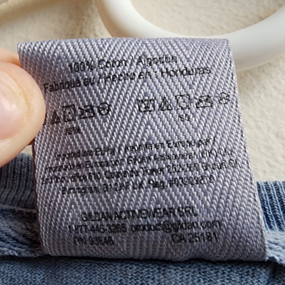 Comfort Colors Blue Long Sleeve Jersey Big & Tall Size 3XL - Picture 8 of 13